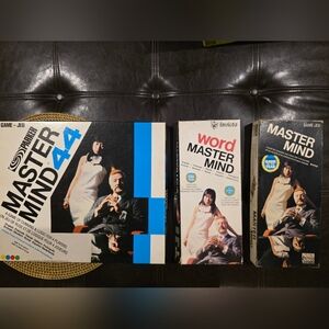 Mastermind Game Set - Mastermind, Mastermind 44, Mastermind Word